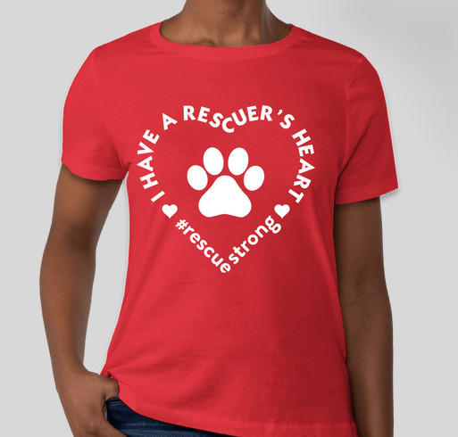 Rescue Strong Fundraiser - unisex shirt design - front