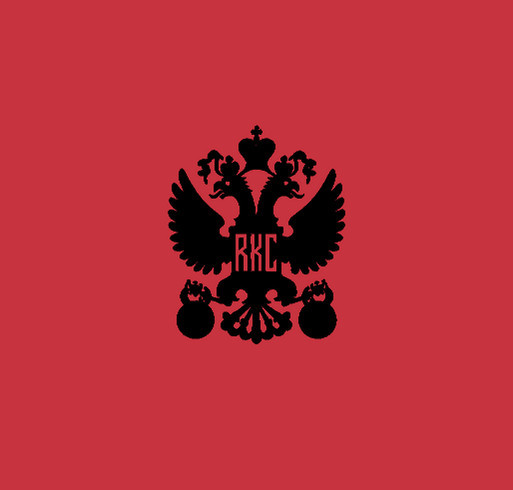 RKC Classic Red Tee shirt design - zoomed