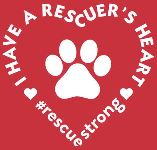 Rescue Strong shirt design - zoomed