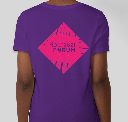 2021 DLF Forum T-shirts Fundraiser - unisex shirt design - back