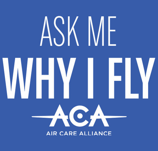 Air Care Alliance - Public Benefit Flying Day shirt design - zoomed