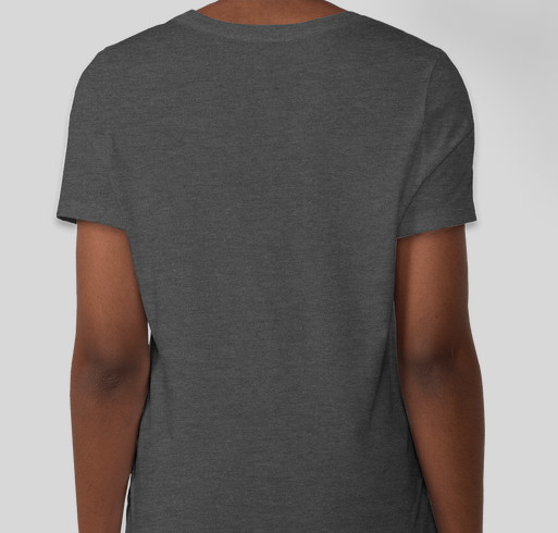 Break the Silence of Child Sexual Abuse Fundraiser - unisex shirt design - back