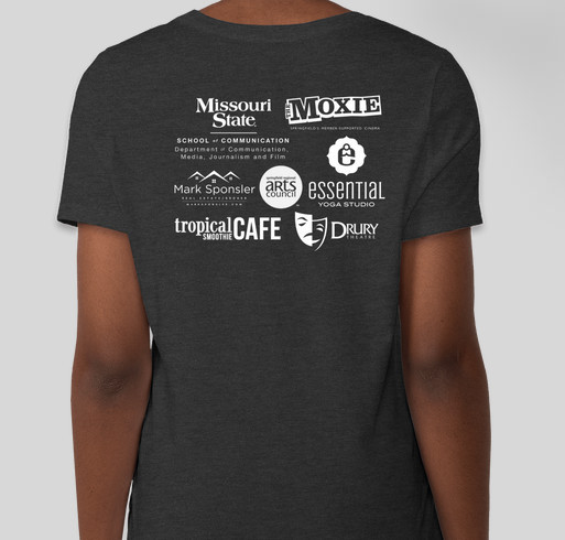 Plotline 2024 Fundraiser - unisex shirt design - back
