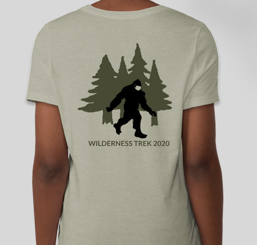 Wilderness Trek 2020 Fundraiser - unisex shirt design - back