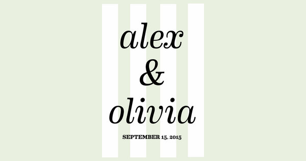 Zoomed in Design Idea Number 50878: Alex & Olivia