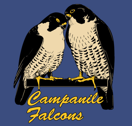 Campanile Falcons Winter Fundraiser 2022 Design shirt design - zoomed