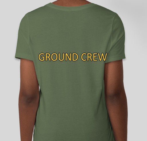 Join The All American's Ground Crew Fundraiser - unisex shirt design - back