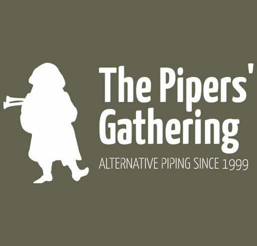 Pipers' Gathering 2026 Shirt Fundraiser shirt design - zoomed