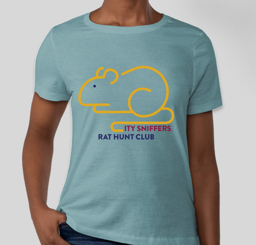 City Sniffers Rat Hunt Club - Spring 2024 T-shirt Fundraiser Fundraiser - unisex shirt design - front