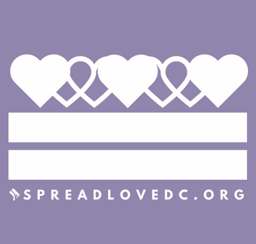 2024 Spread Love T-Shirt Campaign shirt design - zoomed