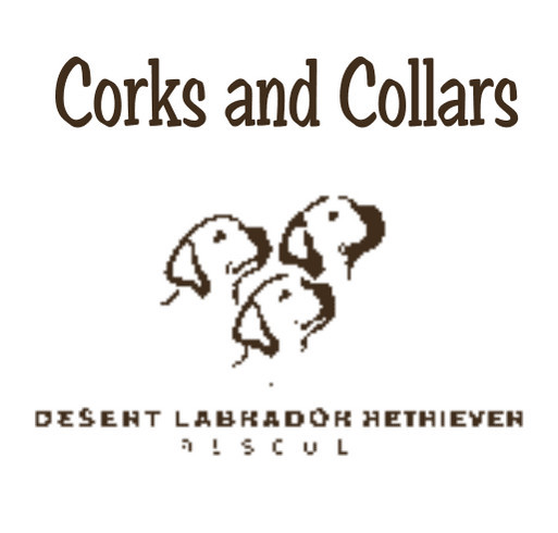 18th Annual Corks and Collars 2026 shirt design - zoomed