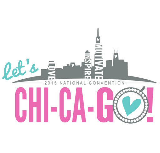 Let's Chi-ca-GO! Go to Convention in style while helping fellow Designers! shirt design - zoomed