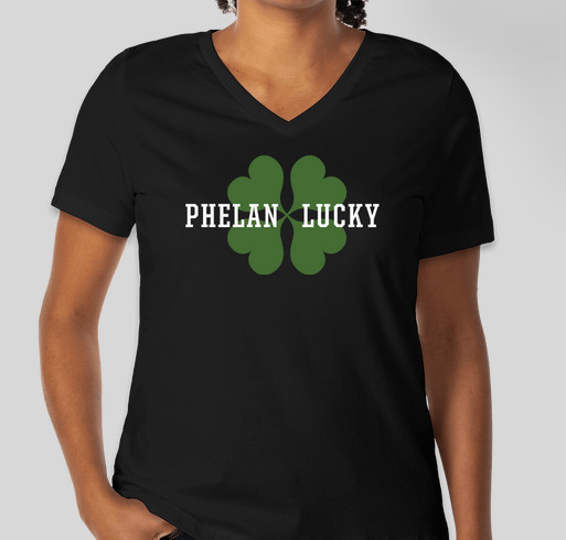 Phelan Lucky 2017 Fundraiser - unisex shirt design - front