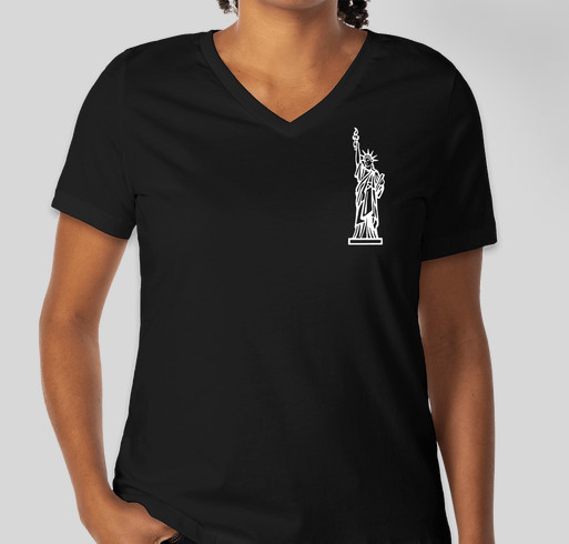 Bella + Canvas Women's Jersey V-Neck T-shirt