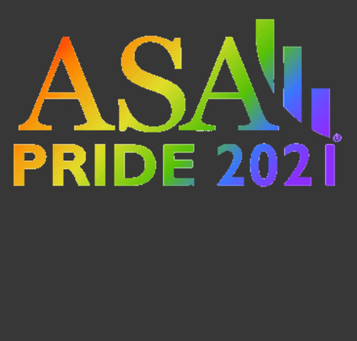 ASA Pride Scholarship Fundraiser shirt design - zoomed
