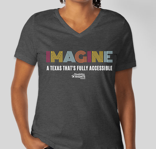 An Accessible Texas is a Proud Texas Fundraiser - unisex shirt design - small