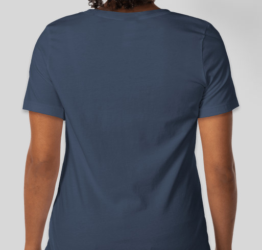 Let's Give Back: Because Feeding People is Easy AF! Fundraiser - unisex shirt design - back