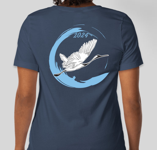 T-shirt Fundraiser for Sandhill Crane Conservation and the AAV Avian Health Grants Fundraiser - unisex shirt design - front