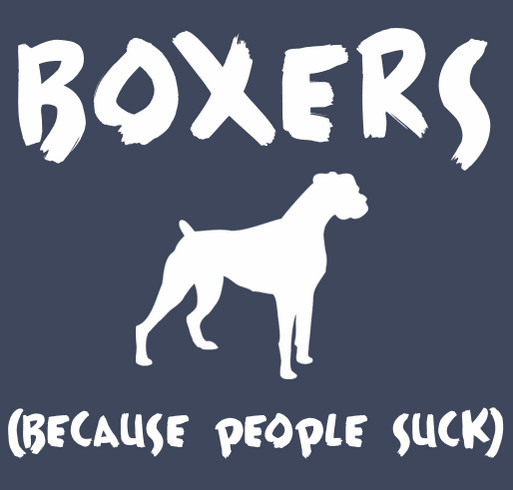 Boxer Haven Rescue shirt design - zoomed