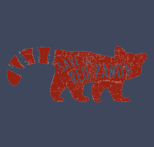 Save the Red Panda shirt design - zoomed