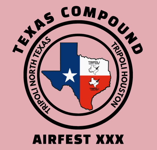 Texas Compound AirFest XXX shirt design - zoomed