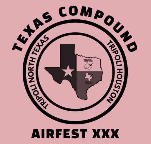 Texas Compound AirFest XXX shirt design - zoomed
