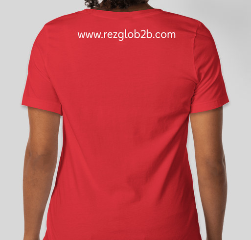 Helping our Partners is one way of supporting small businesses. Fundraiser - unisex shirt design - back