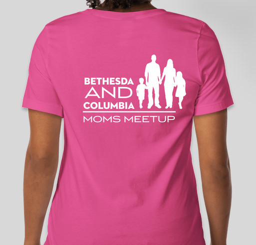 BETHESDA & COLUMBIA MOMS SPIRIT WEAR Fundraiser - unisex shirt design - back