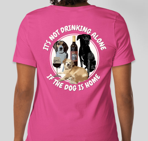 RAWL National Rescue Dog Day Fundraiser - unisex shirt design - back