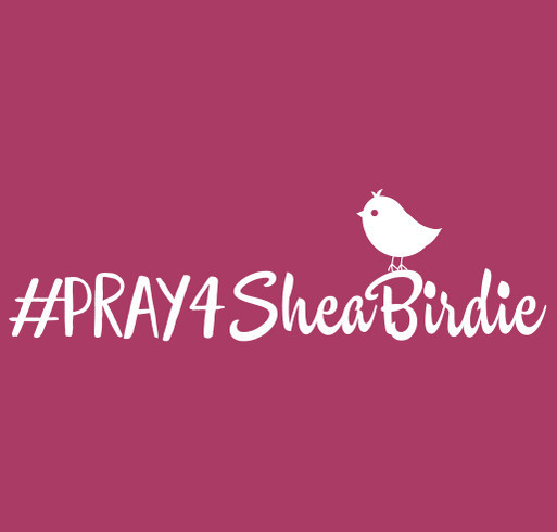 Pray for Shea shirt design - zoomed