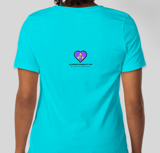 No Community Without U & I Fundraiser - unisex shirt design - back