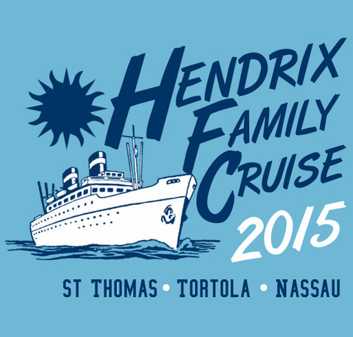 Hendrix Family Cruise shirt design - zoomed