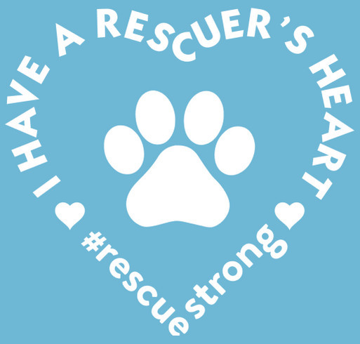 Rescue Strong shirt design - zoomed