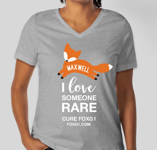 Maxwell's FOXG1 Syndrome Fundraiser Fundraiser - unisex shirt design - front