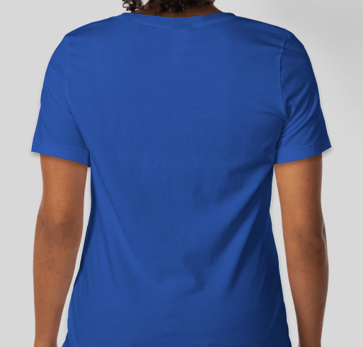 Pinwheels for Prevention 2020 - Go Blue Nevada! Fundraiser - unisex shirt design - back