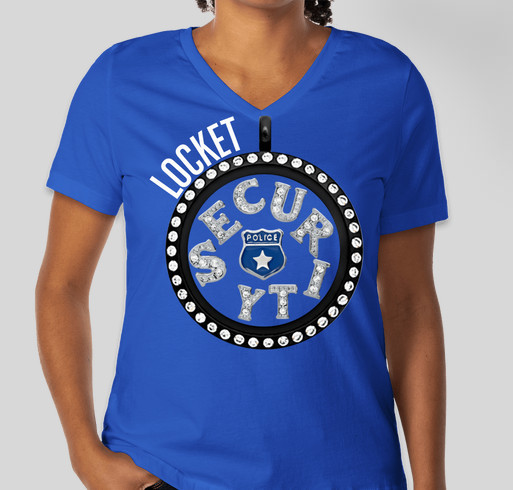 Locket Security Tshirt - Supporting Andy Fundraiser - unisex shirt design - front