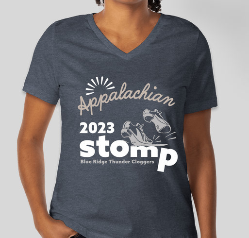BRTC Appalachian Stomp 2023 Fundraiser - unisex shirt design - front