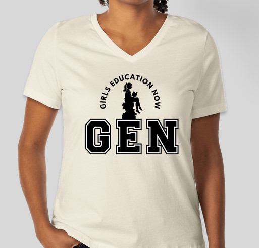 Support Girls' Education Now! (Malala Fund) Fundraiser - unisex shirt design - front