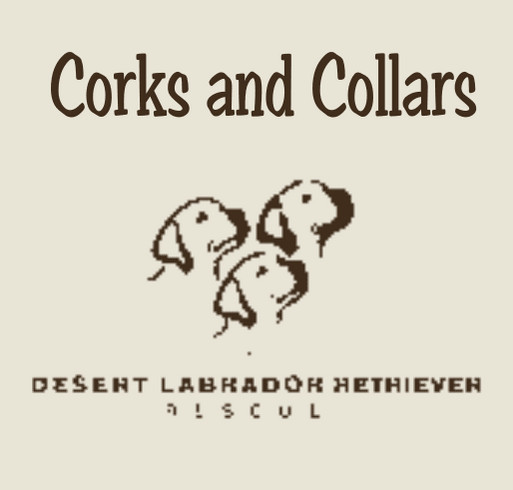 18th Annual Corks and Collars 2026 shirt design - zoomed