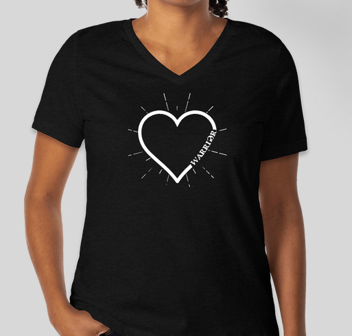 Warrior Mom Fundraiser - unisex shirt design - front