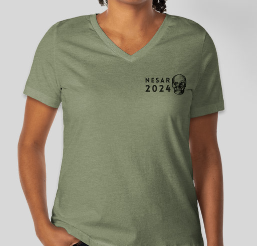 NESAR HRD Seminar 2024 Fundraiser - unisex shirt design - front
