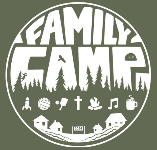 Family Camp @ Koinonia 2024 shirt design - zoomed