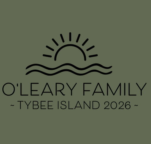 O'LEARY FAMILY REUNION 2026 shirt design - zoomed