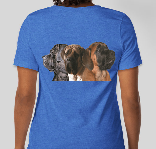 Mastiff Rescue of Florida Spring/Summer 2024 Fundraiser - unisex shirt design - back
