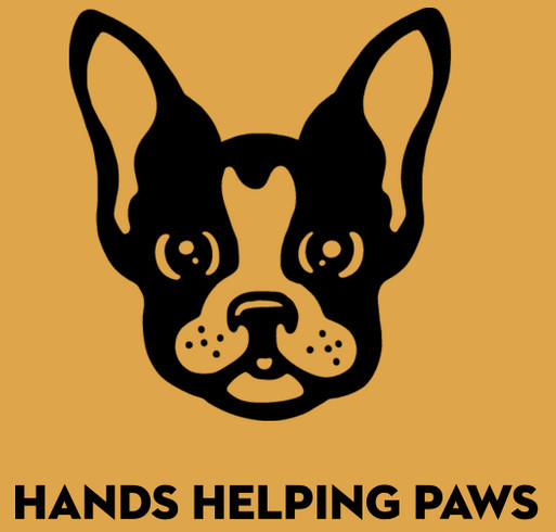Hands Helping Paws shirt design - zoomed