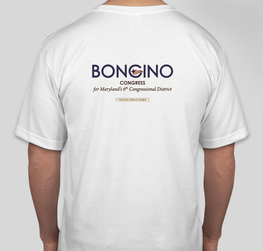 Dan Bongino for U.S. Congress Fundraiser - unisex shirt design - back
