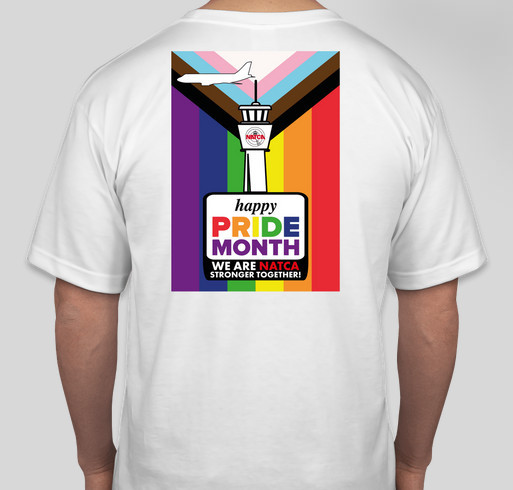 June is PRIDE Month Fundraiser - unisex shirt design - back