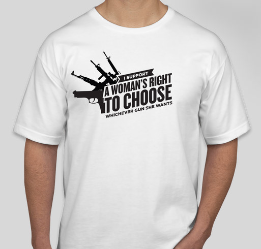 A Woman's Right to Choose Fundraiser - unisex shirt design - front