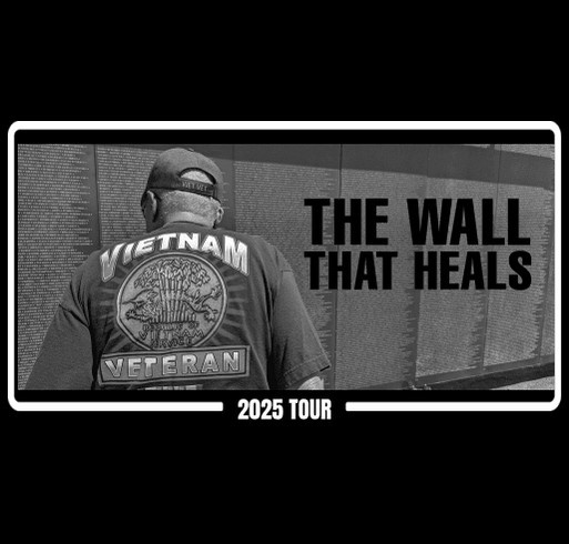 2025 Tour Shirt - The Wall That Heals shirt design - zoomed
