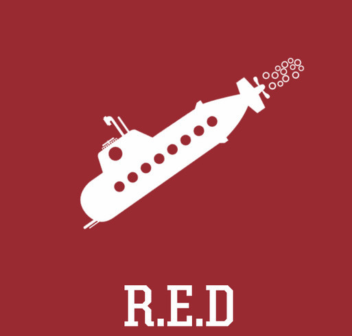 USS MONTANA R.E.D T-shirt shirt design - zoomed